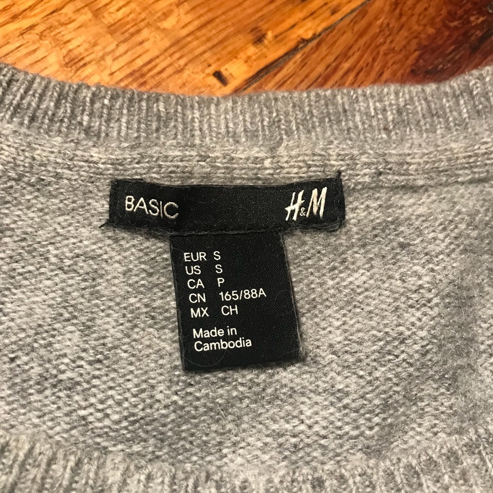 Basic Grey Sweater - Picture 5 of 8